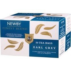 Чай черный Newby Earl Grey / Эрл Грей Пакетики для чашек (50 шт.)